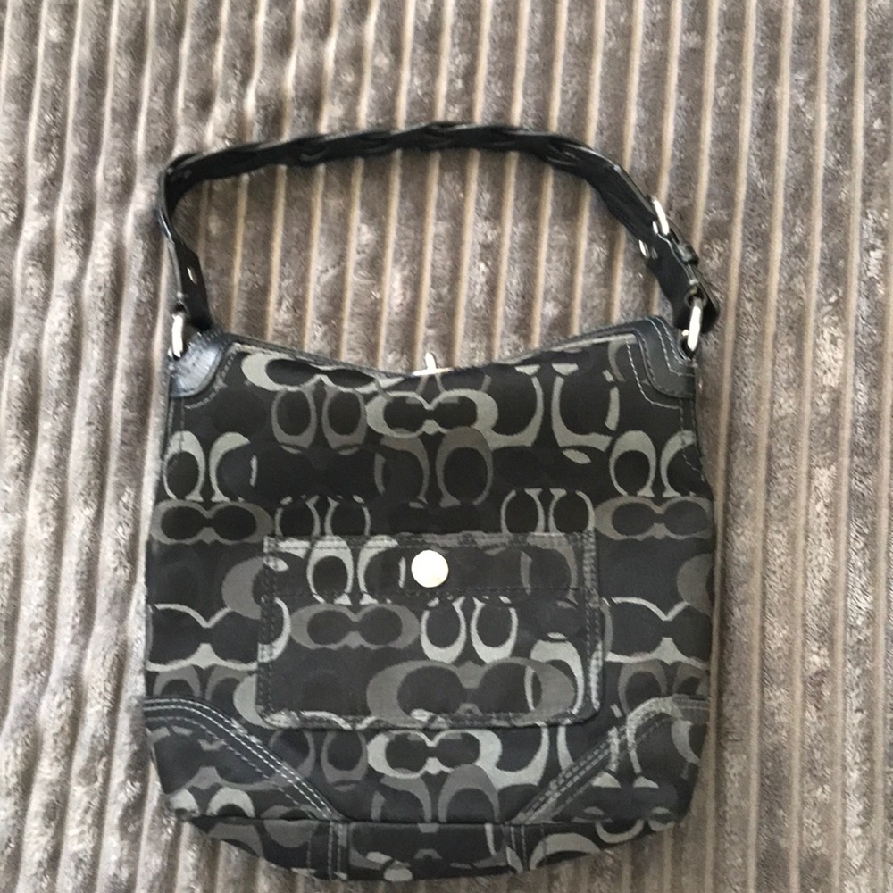 A coach purse.